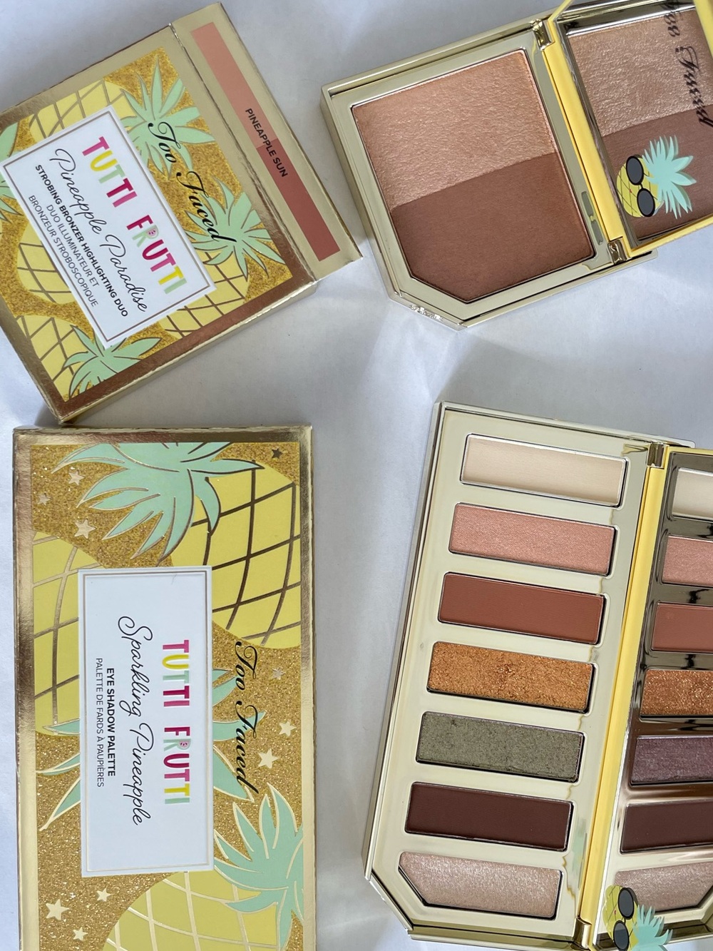 Too Faced Tutti Frutti Palette 5.6g & Bronzer 8g Set